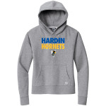 HARDIN HIGH SCHOOL HORNETS New Era Women's Comeback Fleece Pullover Hoodie Front Thumbnail