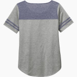 GLOBAL PREPARATORY ACADEMY Panthers Sport-Tek Ladies PosiCharge Tri-Blend Wicking Fan Tee Back Thumbnail