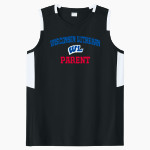Wisconsin Lutheran Vikings Sport-Tek Women's Club Sleeveless V-Neck Front Thumbnail
