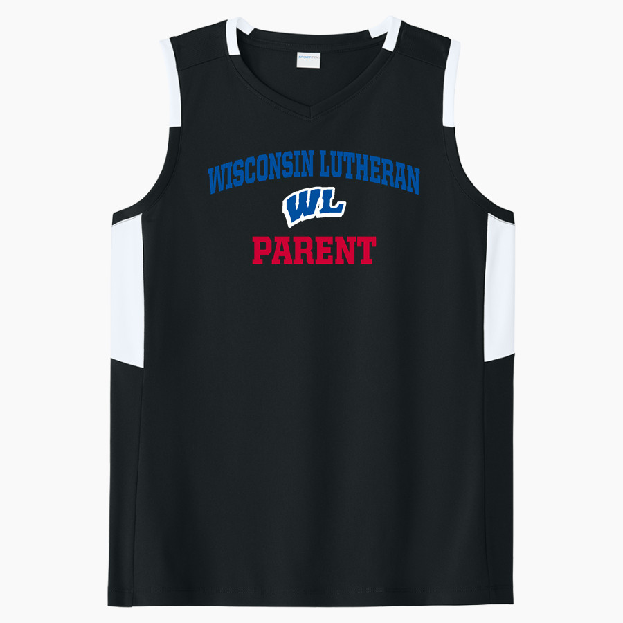 Wisconsin Lutheran Vikings Sport-Tek Women's Club Sleeveless V-Neck