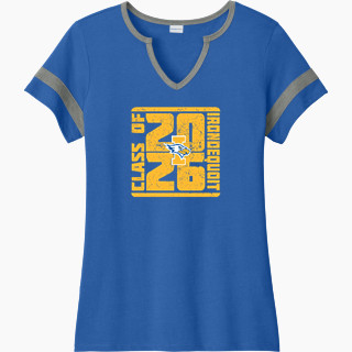 Sport-Tek Women's Halftime Notch-Neck Short-Sleeve T-Shirt