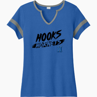 Sport-Tek Women's Halftime Notch-Neck Short-Sleeve T-Shirt