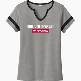 Sport-Tek Women's Halftime Notch-Neck Short-Sleeve T-Shirt