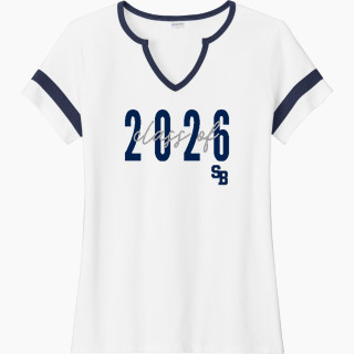 Sport-Tek Women's Halftime Notch-Neck Short-Sleeve T-Shirt