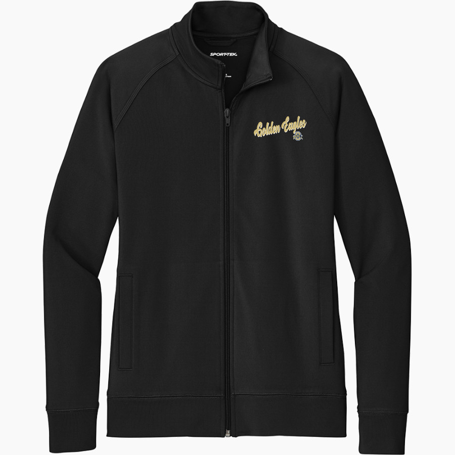 OAK HILL HIGH SCHOOL GOLDEN EAGLES Sport-Tek Women's Sport-Wick Stretch Full-Zip Cadet Jacket