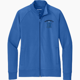 Sport-Tek Women's Sport-Wick Stretch Full-Zip Cadet Jacket