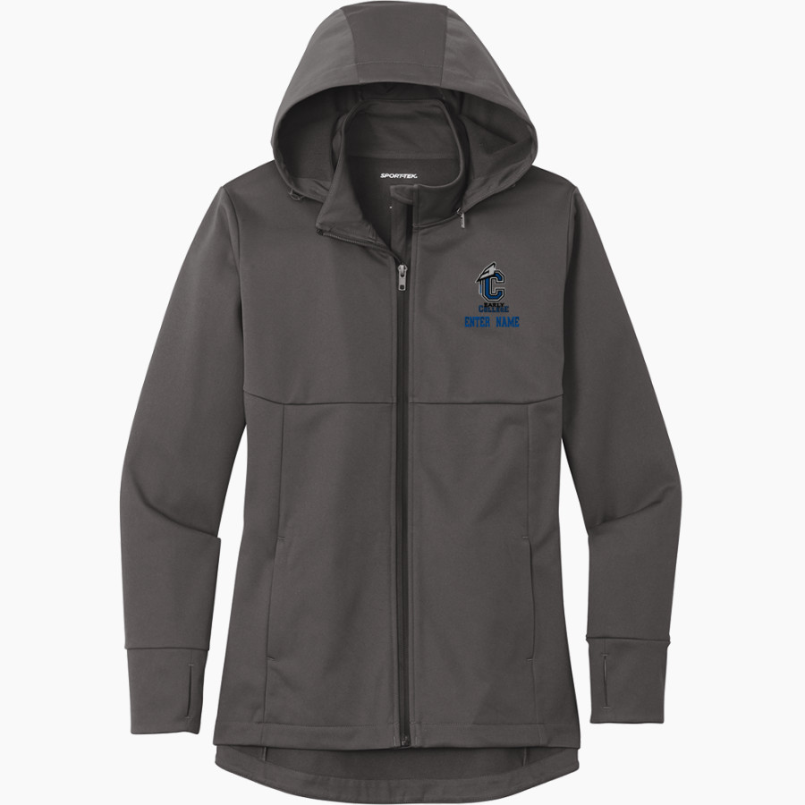 Cleveland Early College  High School Sport-Tek Women's Hooded Soft Shell Jacket