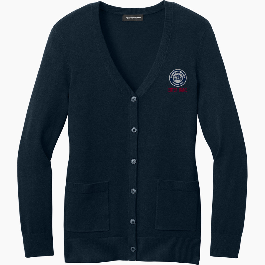 Boricua College  Port Authority Women's Easy Care Button-Up Cardigan Sweater