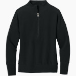 Spring Branch Wranglers Mercer+Mettle Women's Linear Texture 1/4-Zip Front Thumbnail