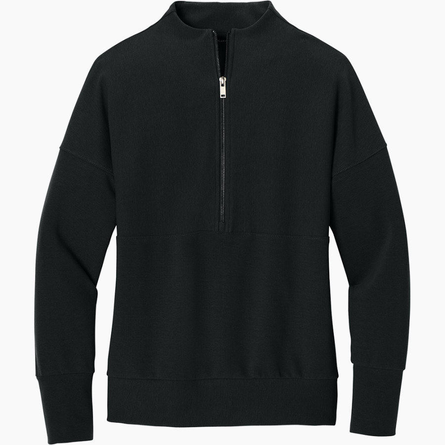 Spring Branch Wranglers Mercer+Mettle Women's Linear Texture 1/4-Zip