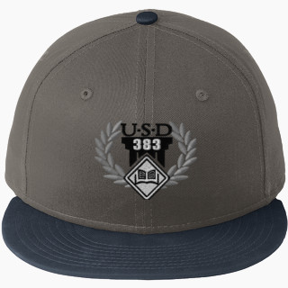 New Era Flat Bill Snapback Cap