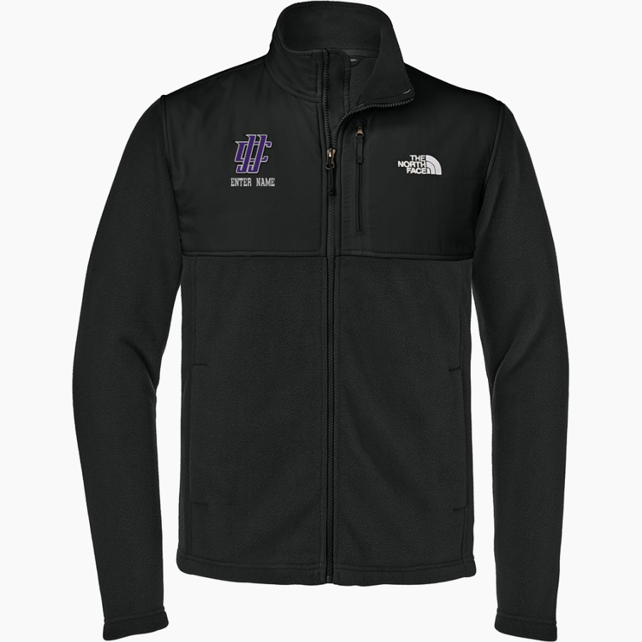 JJC Wolves The North Face Men's Highest Peak Full-Zip Fleece Jacket