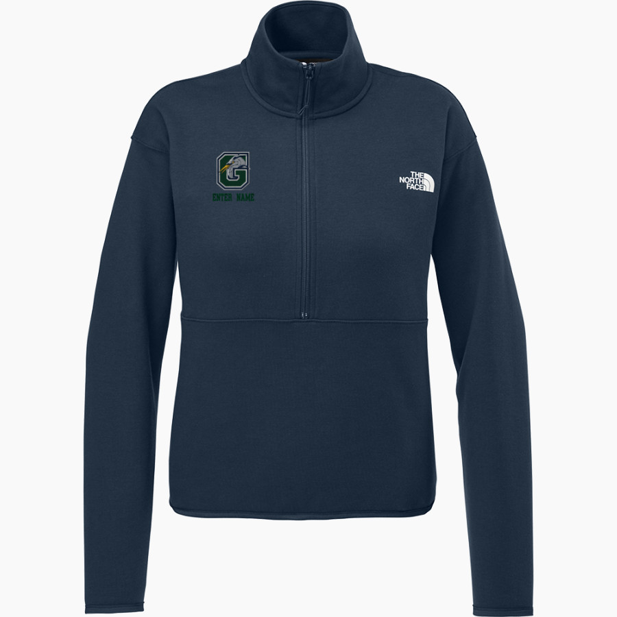 Gunston Herons The North Face Women's Double-Knit 1/2-Zip Fleece