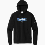 VILLA PARK HIGH SCHOOL SPARTANS Nike Men's Club Fleece Sleeve Swoosh Pullover Hoodie Front Thumbnail