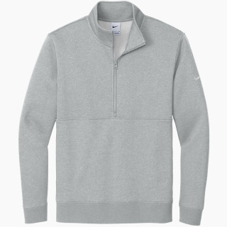 Nike Men's Club Fleece Sleeve Swoosh 1/2-Zip Pullover