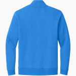 PLAINVIEW CHRISTIAN ACADEMY EAGLES Nike Men's Club Fleece Sleeve Swoosh 1/2-Zip Pullover Back Thumbnail