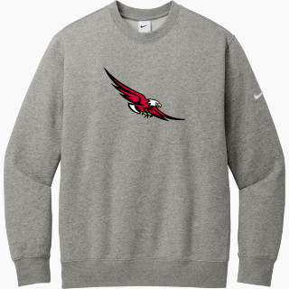 Nike Men's Club Fleece Sleeve Swoosh Crewneck Sweatshirt