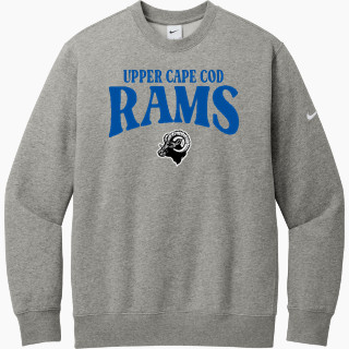 Nike Men's Club Fleece Sleeve Swoosh Crewneck Sweatshirt