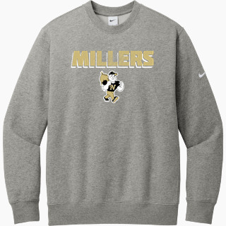 Nike Men's Club Fleece Sleeve Swoosh Crewneck Sweatshirt