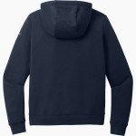 PLAINVIEW HIGH SCHOOL BULLDOGS Nike Women's Club Fleece Sleeve Swoosh Pullover Hoodie Back Thumbnail