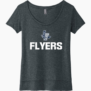 Next Level Women's Festival Scoop Neck Tee