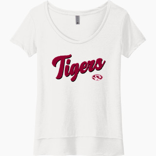 Next Level Women's Festival Scoop Neck Tee