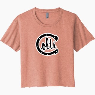 Next Level Women's Festival Cali Crop Tee