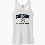 Carson Colts Next Level Apparel Women's Tri-Blend Racerback Tank Front Thumbnail