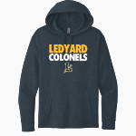 Ledyard Colonels Next Level Apparel Unisex Malibu Pullover Hoodie Front Thumbnail