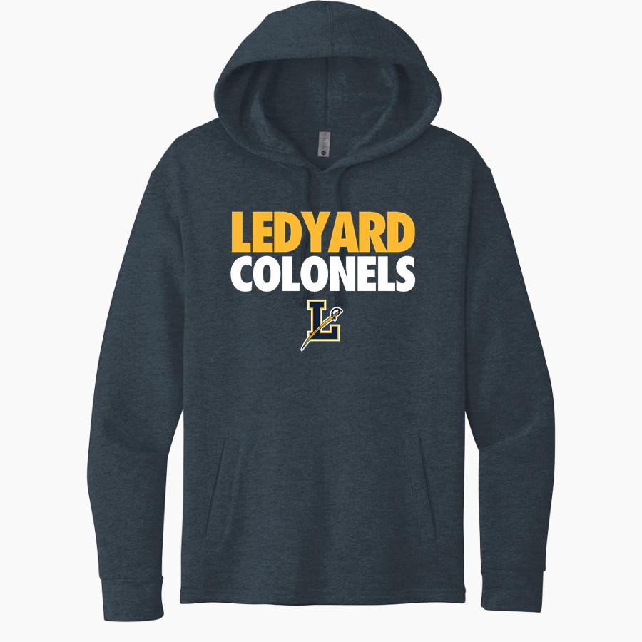 Ledyard Colonels Next Level Apparel Unisex Malibu Pullover Hoodie