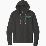 Deep Creek  Dragons Next Level Apparel Unisex Santa Cruz Zip Hoodie Front Thumbnail