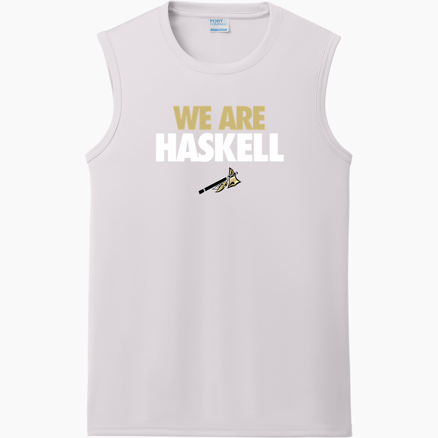 HASKELL HIGH SCHOOL INDIANS Port & Company Performance Sleeveless Tee
