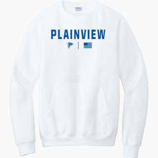 Port & Company Core Fleece Crewneck Pocket Sweatshirt