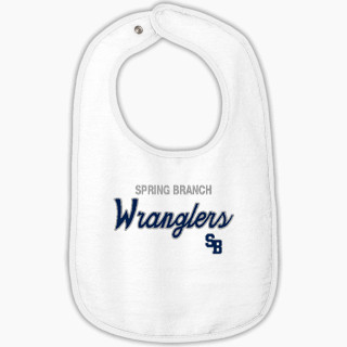 Rabbit Skins Infant Contrast Trim Terry Bib