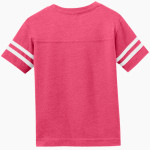 Manhattan Christian Thunder Rabbit Skins Toddler Football Fine Jersey T-Shirt Back Thumbnail