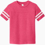 Manhattan Christian Thunder Rabbit Skins Toddler Football Fine Jersey T-Shirt Front Thumbnail