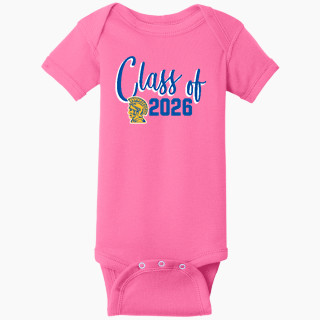 Rabbit Skins Infant Short Sleeve Baby Rib Onesie