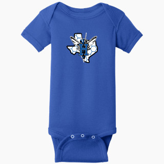 Rabbit Skins Infant Short Sleeve Baby Rib Onesie