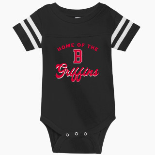 Rabbit Skins Infant Football Fine Jersey Onesie
