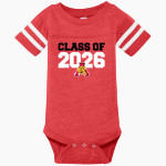 ALBANY HIGH SCHOOL LIONS Rabbit Skins Infant Football Fine Jersey Onesie Front Thumbnail
