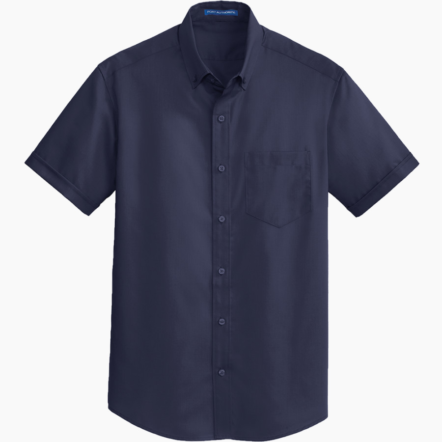 Spring Branch Wranglers Port Authority Short Sleeve SuperPro Twill Shirt