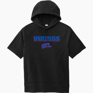 Sport-Tek Men's Tri-Blend Fleece Short Sleeve Hoodie