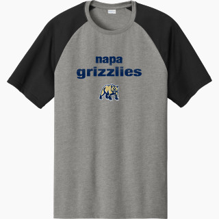 Sport-Tek Men's Halftime Short-Sleeve Raglan T-Shirt