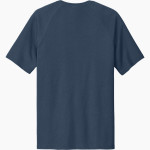 Spring Branch Wranglers Sport-Tek Halftime Short-Sleeve Raglan T-Shirt Back Thumbnail