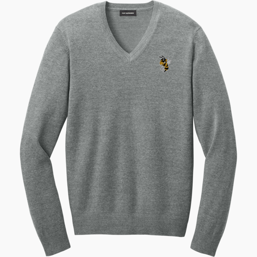 HARMONY GROVE HIGH SCHOOL HORNETS Port Authority Men's Easy Care V-Neck Sweater