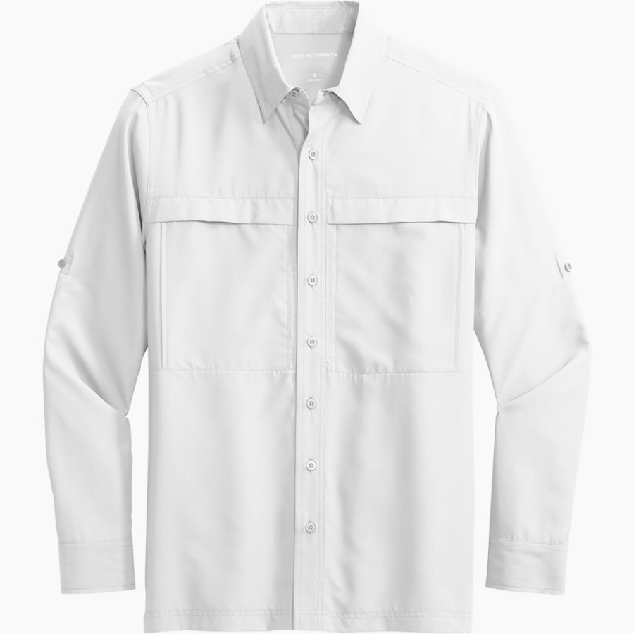 Spring Branch Wranglers Port Authority Men's UV Daybreak Long-Sleeve Shirt