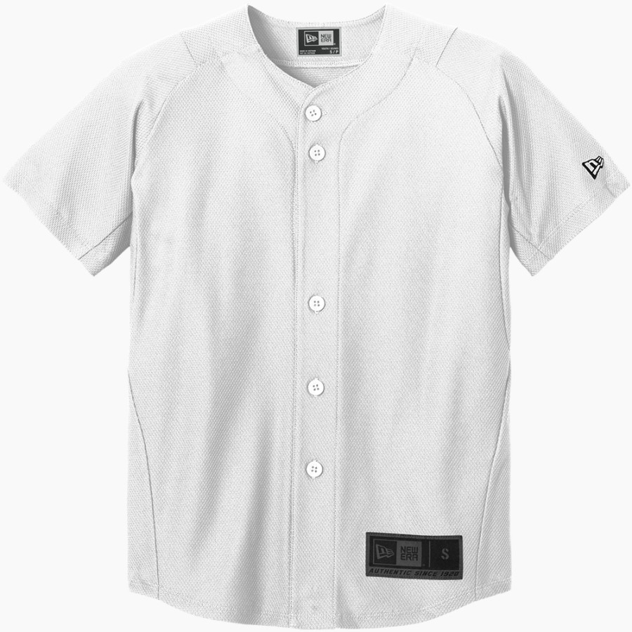 Spring Branch Wranglers New Era Youth Diamond Era Full-Button Jersey