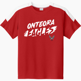 Sport-Tek Youth Competitor United Short-Sleeve Crew
