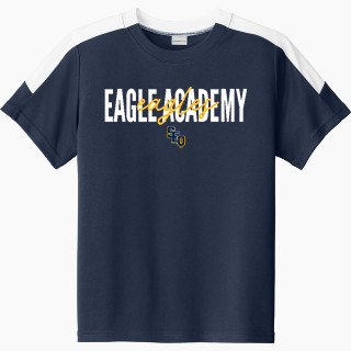 Sport-Tek Youth Competitor United Short-Sleeve Crew