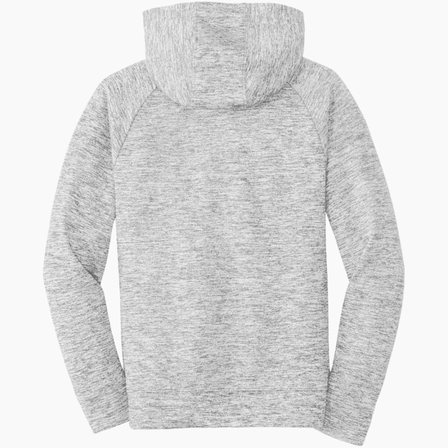 Founders Classical Lions Sport-Tek Youth PosiCharge Electric Heather Fleece Hoodie